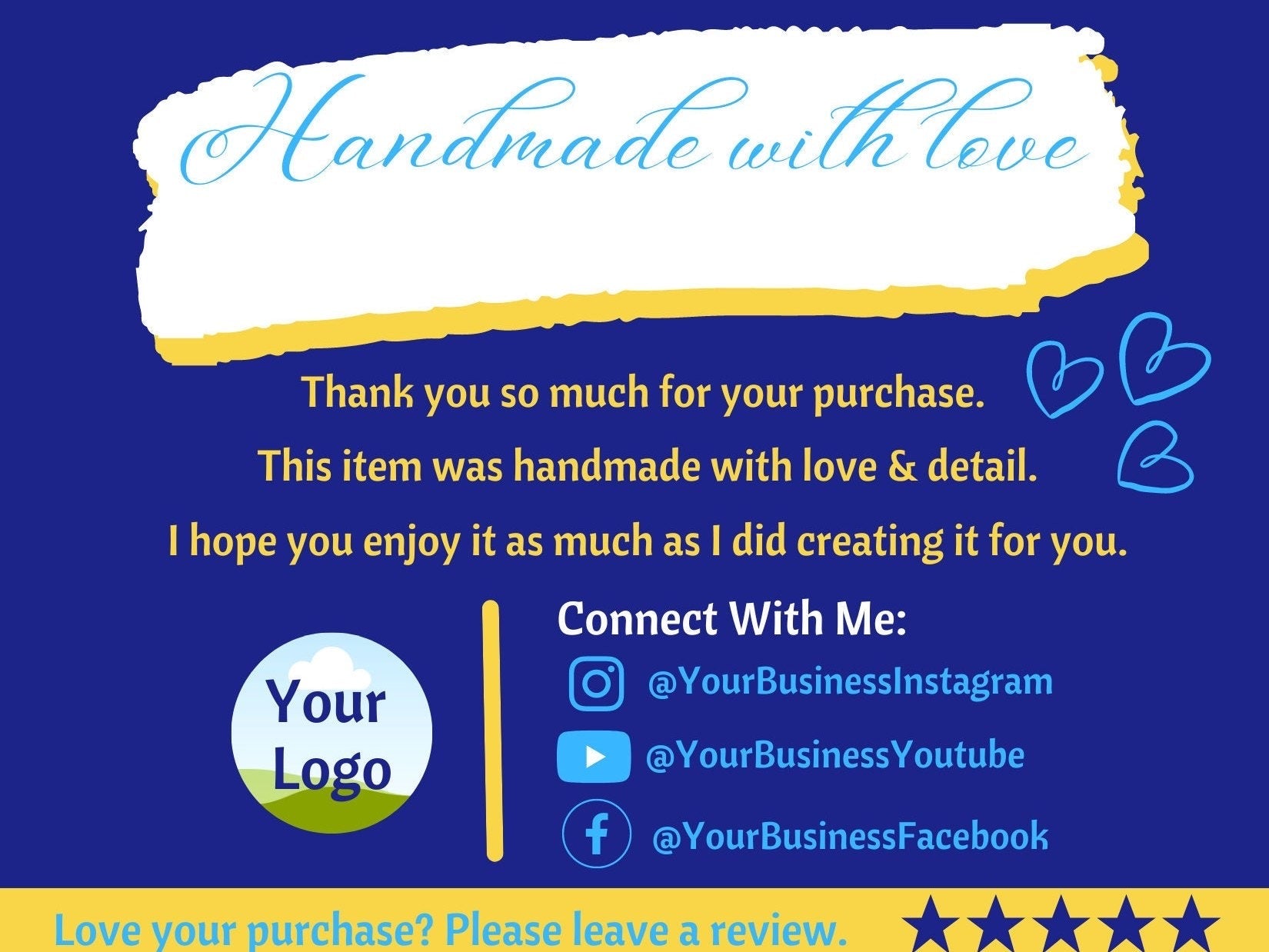 Thank You Card Templates